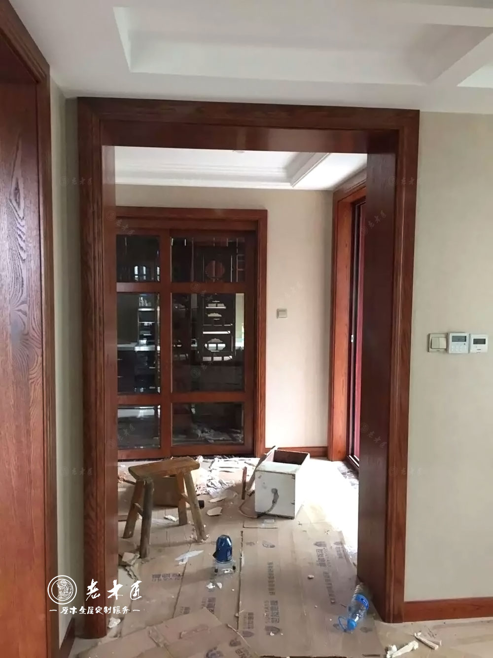 歐式原木整裝定制圖片