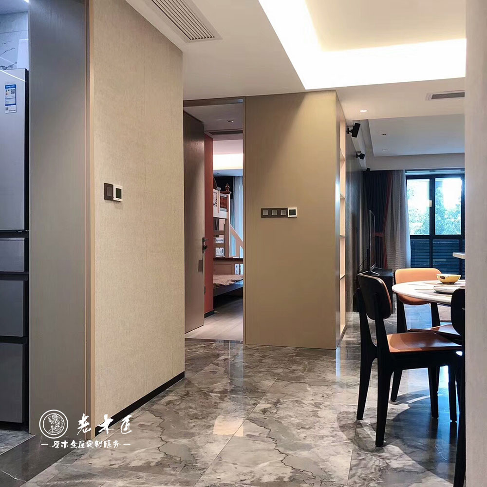 原木輕奢風(fēng)全屋定制