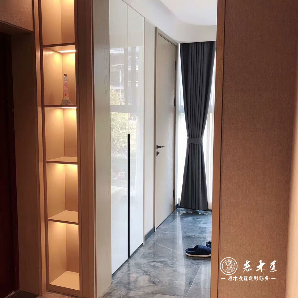 原木輕奢風(fēng)全屋定制