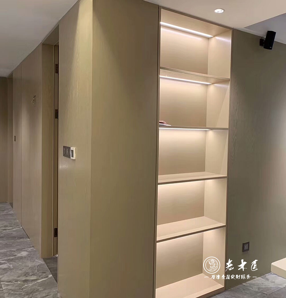 原木輕奢風(fēng)全屋定制