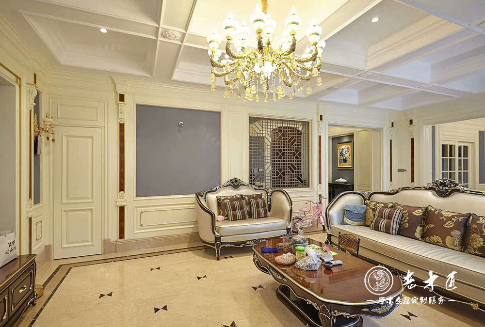 歐式別墅實木全屋定制效果圖