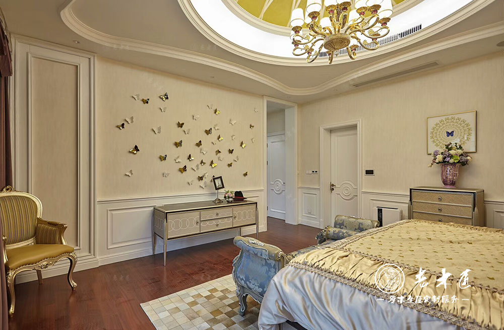 歐式別墅實木全屋定制效果圖