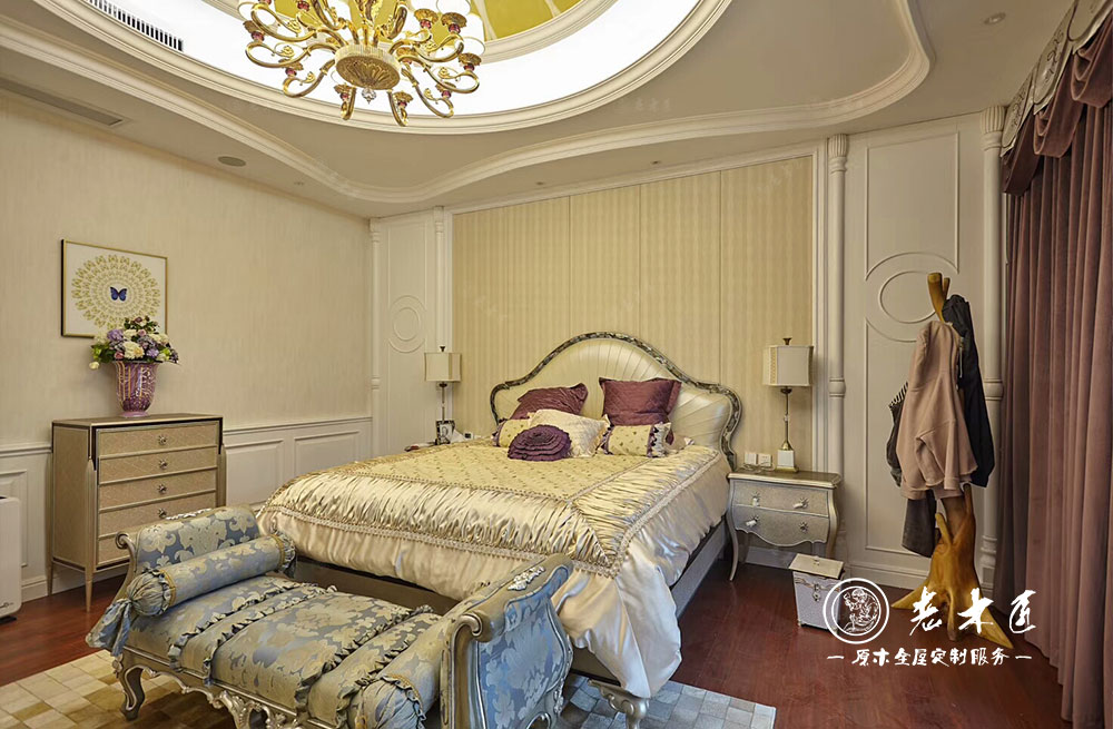 歐式別墅實木全屋定制效果圖