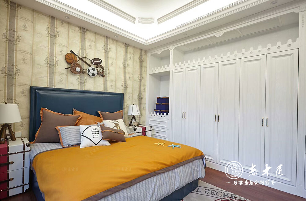 歐式別墅實木全屋定制效果圖