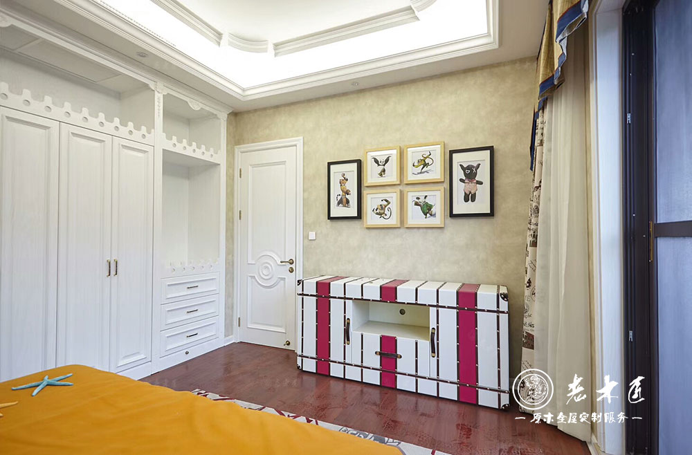 歐式別墅實木全屋定制效果圖