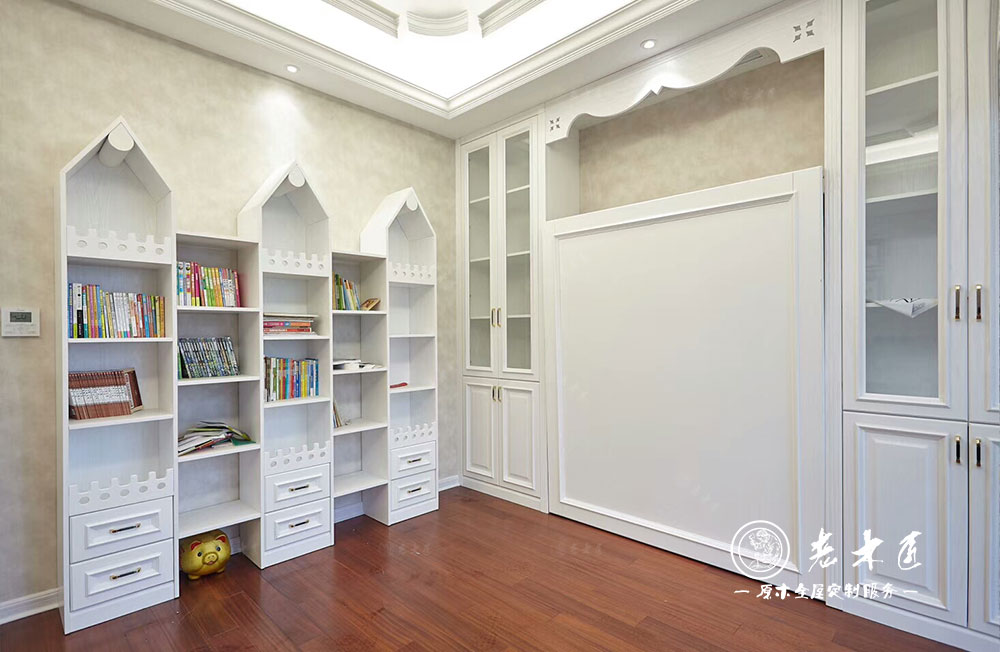 歐式別墅實木全屋定制效果圖