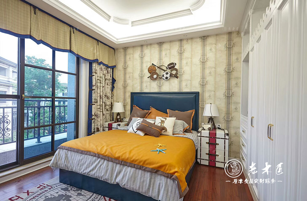 歐式別墅實木全屋定制效果圖