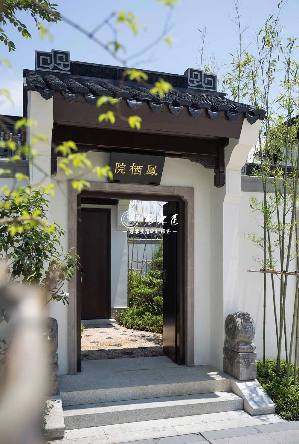 中式原木整裝效果圖