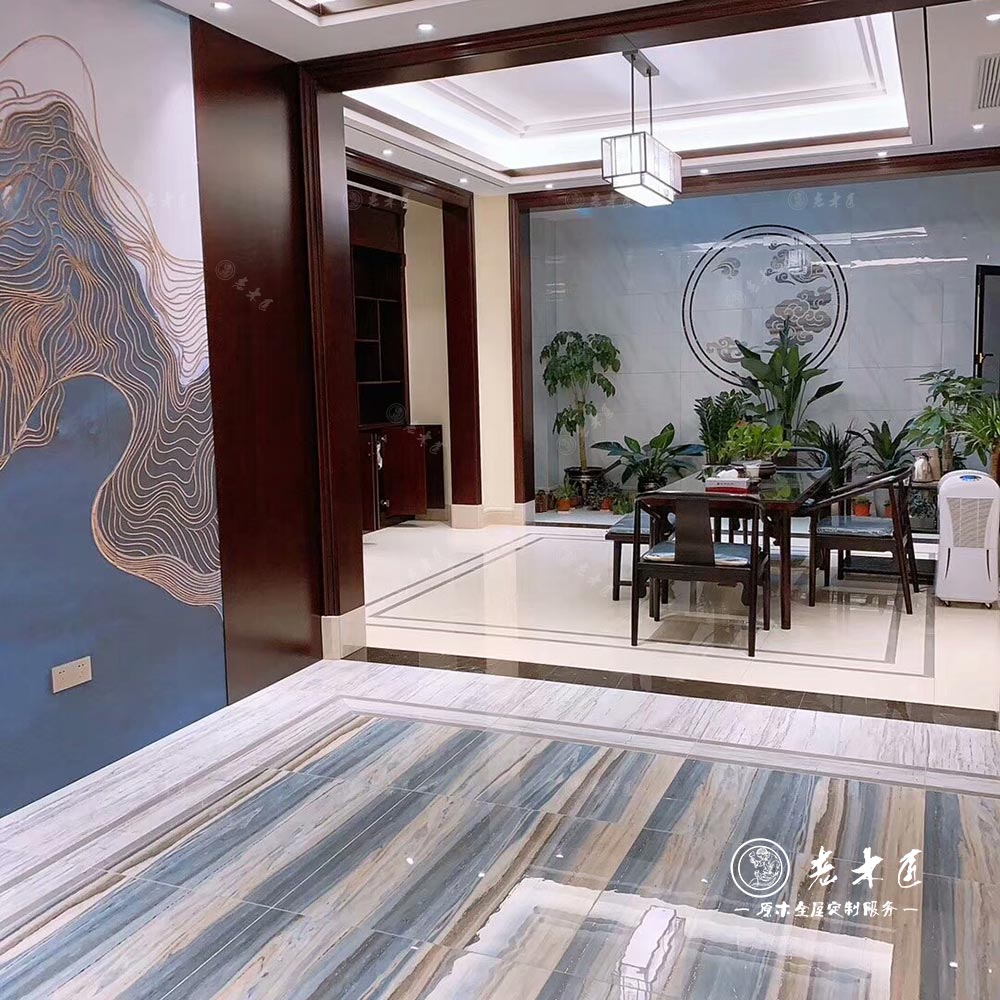 簡歐新中式混搭裝修效果圖