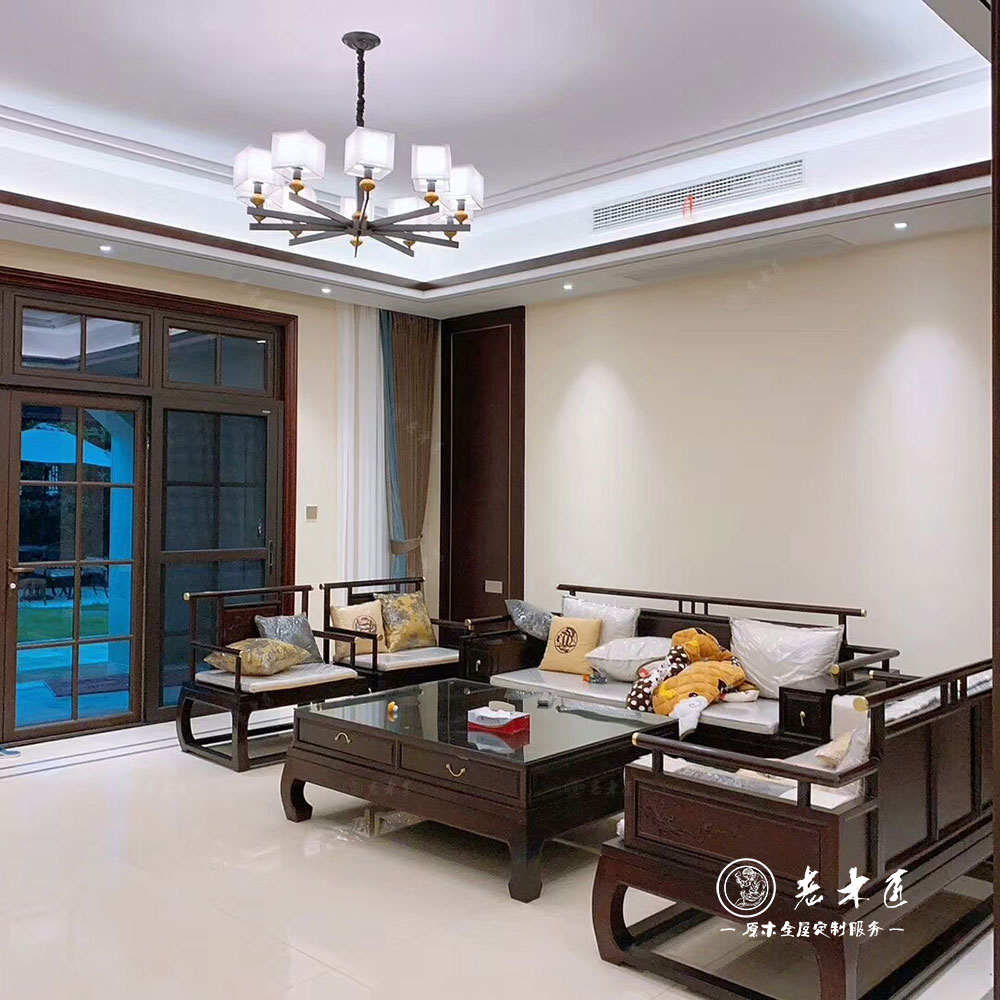 簡歐新中式混搭裝修效果圖