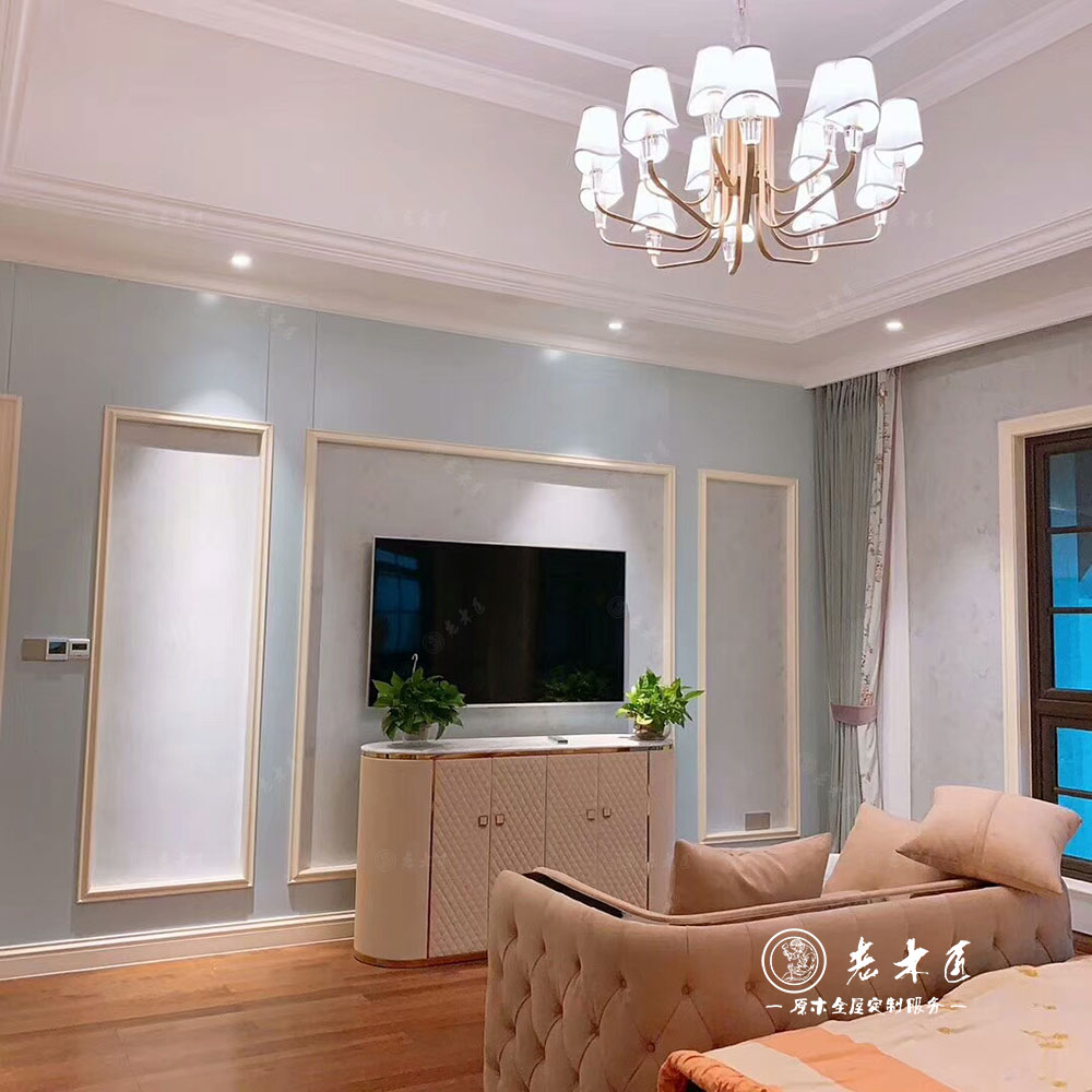 簡歐新中式混搭裝修效果圖