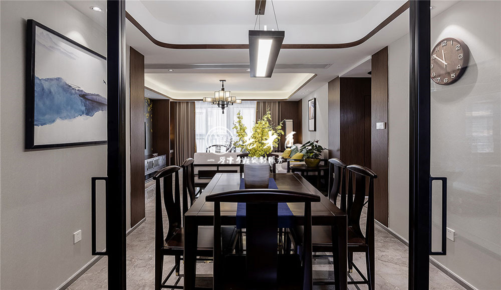 新中式全屋定制效果圖