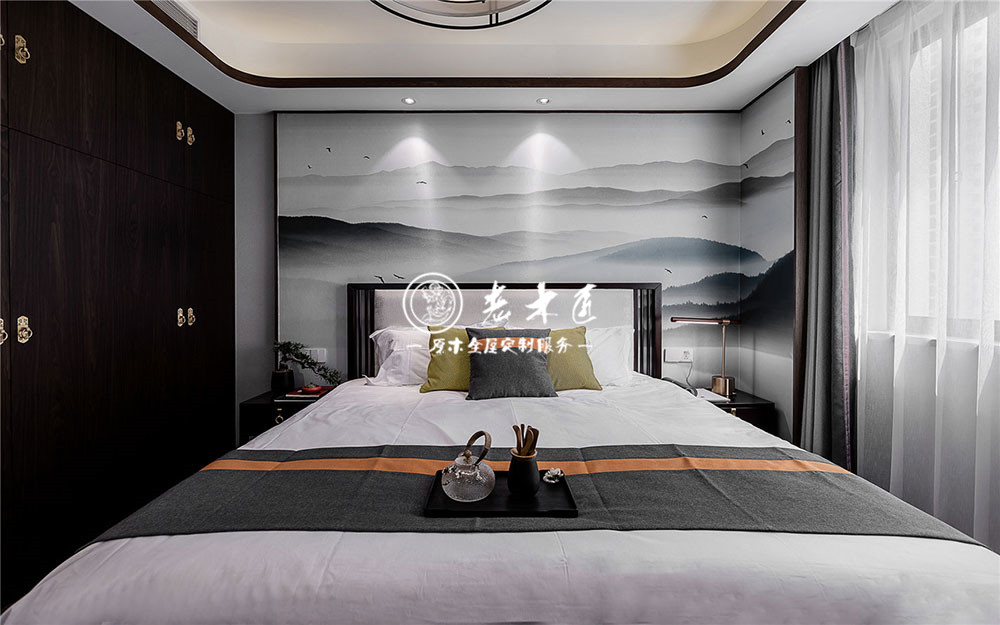 新中式全屋定制效果圖