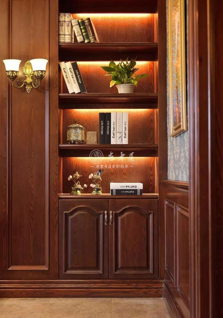 美式混搭實(shí)木整裝定制效果圖