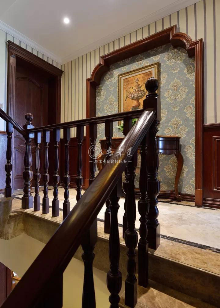 美式混搭實(shí)木整裝定制效果圖