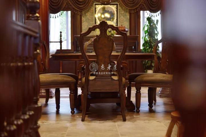 美式混搭實(shí)木整裝定制效果圖