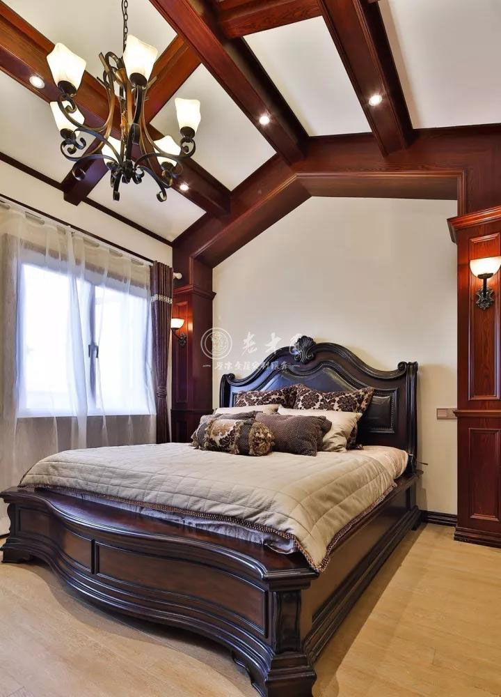 美式混搭實(shí)木整裝定制效果圖