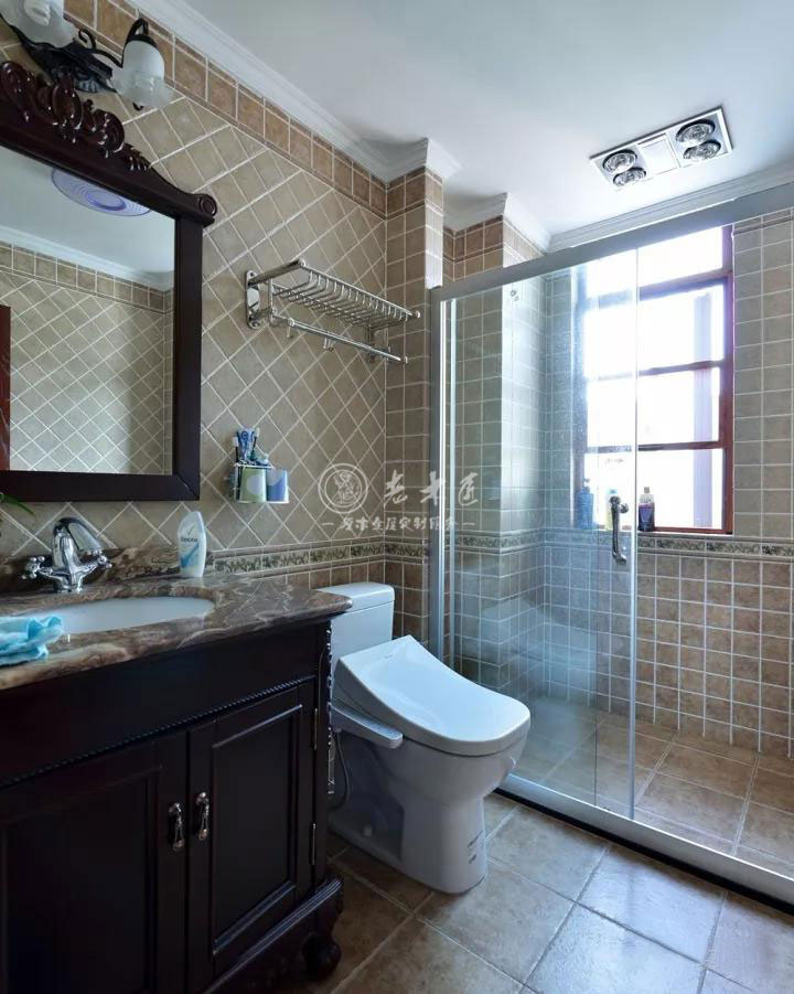 美式混搭實(shí)木整裝定制效果圖