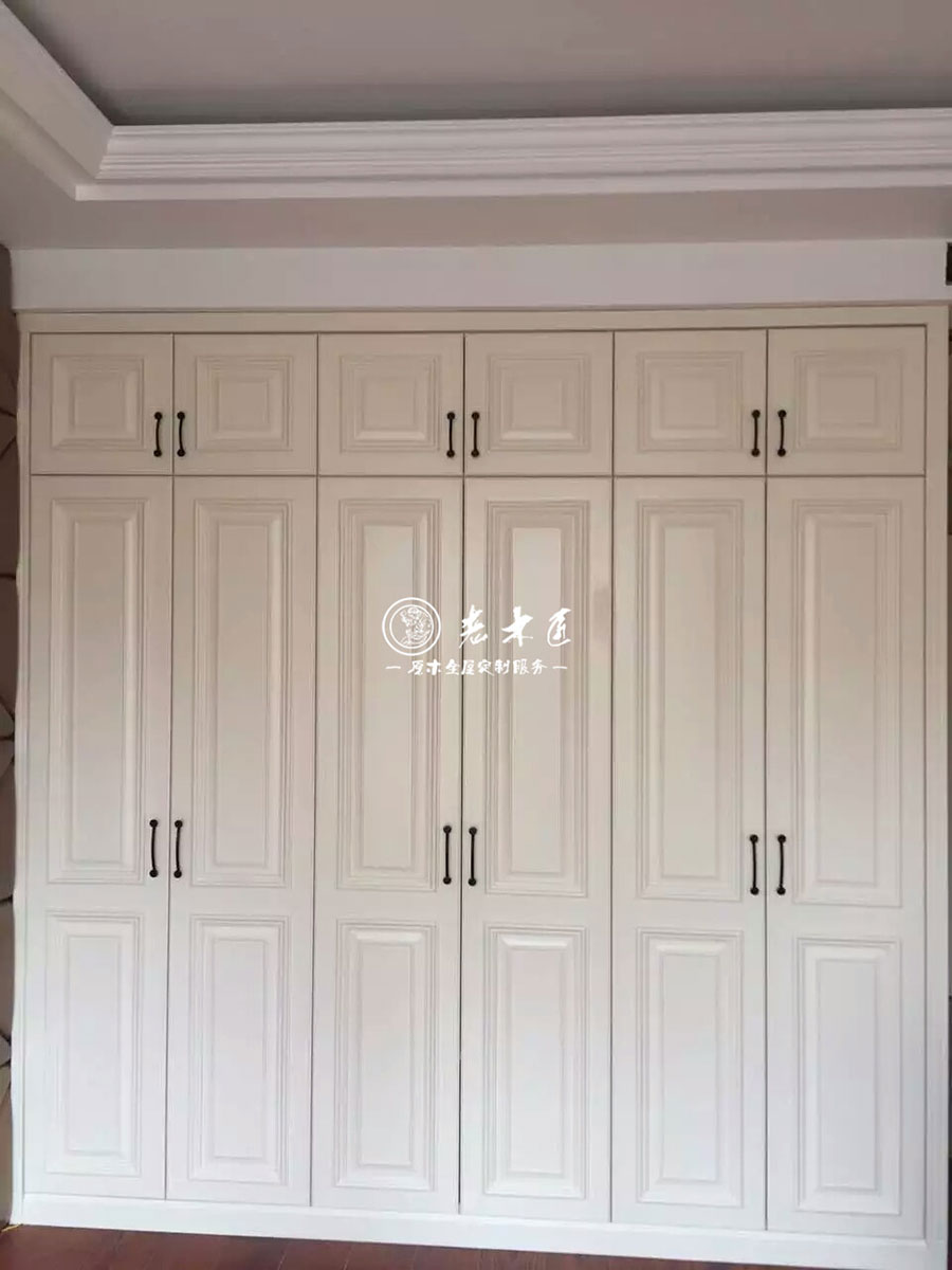 歐式白色家居裝修定制效果圖