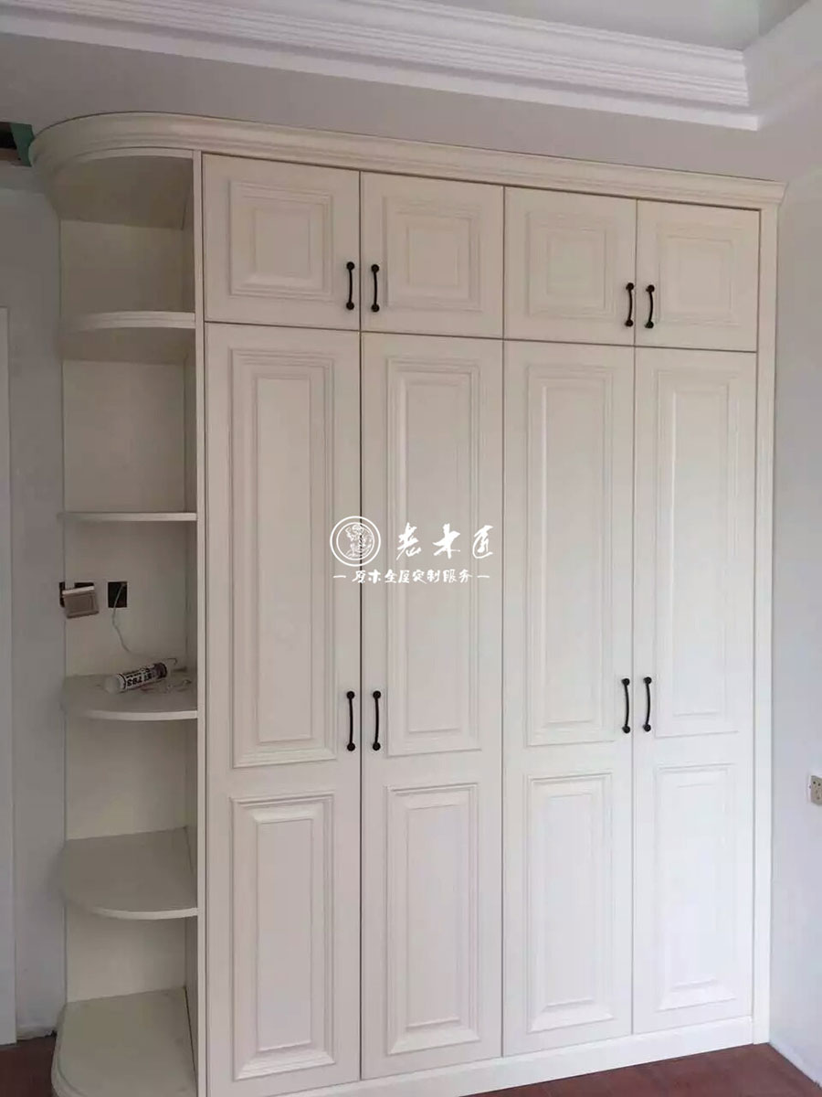 歐式白色家居裝修定制效果圖