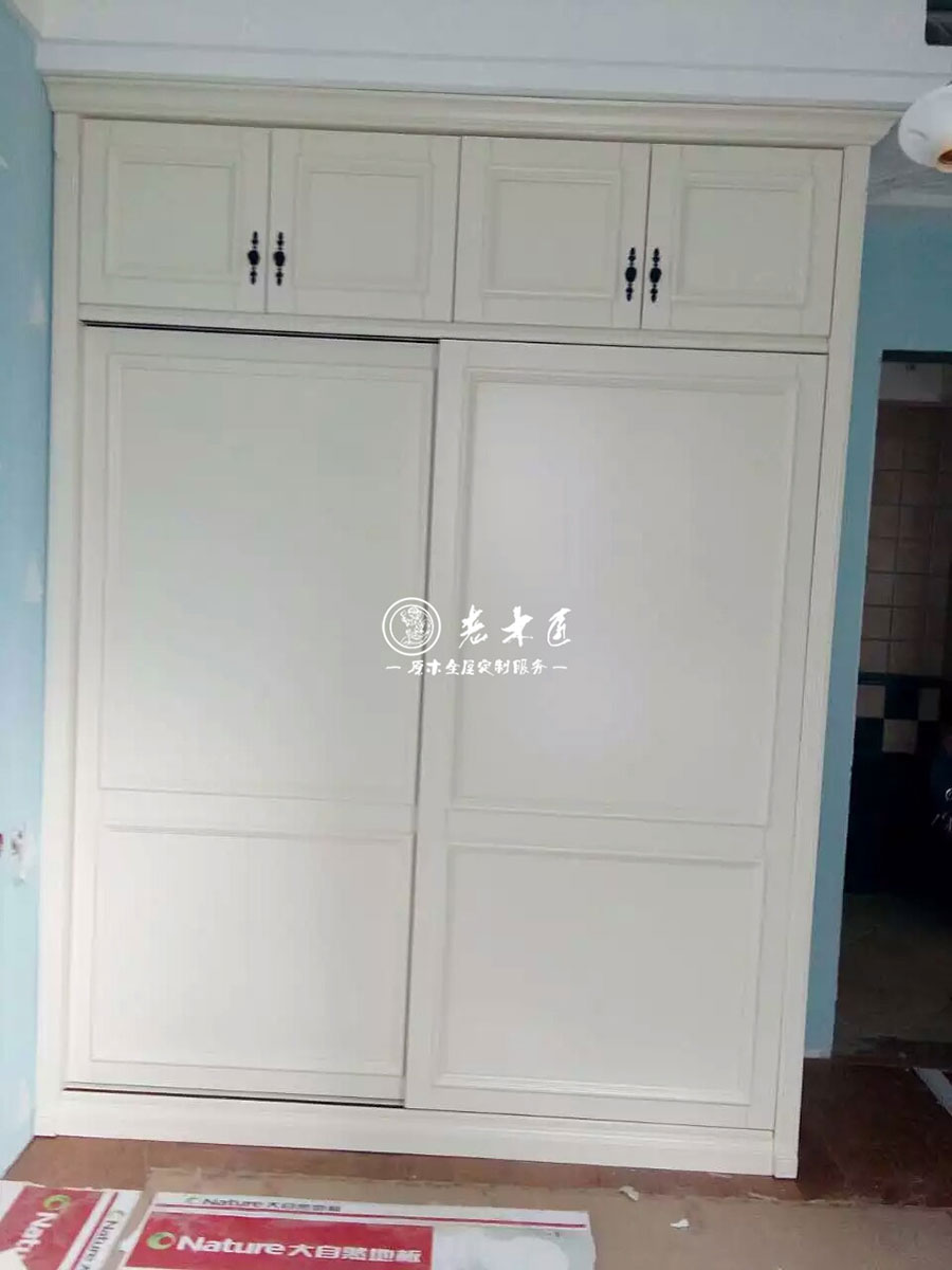 歐式白色家居裝修定制效果圖