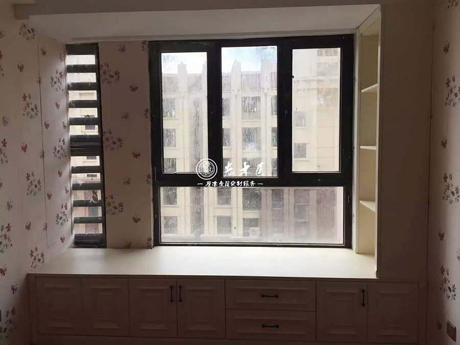 歐式白色家居裝修定制效果圖