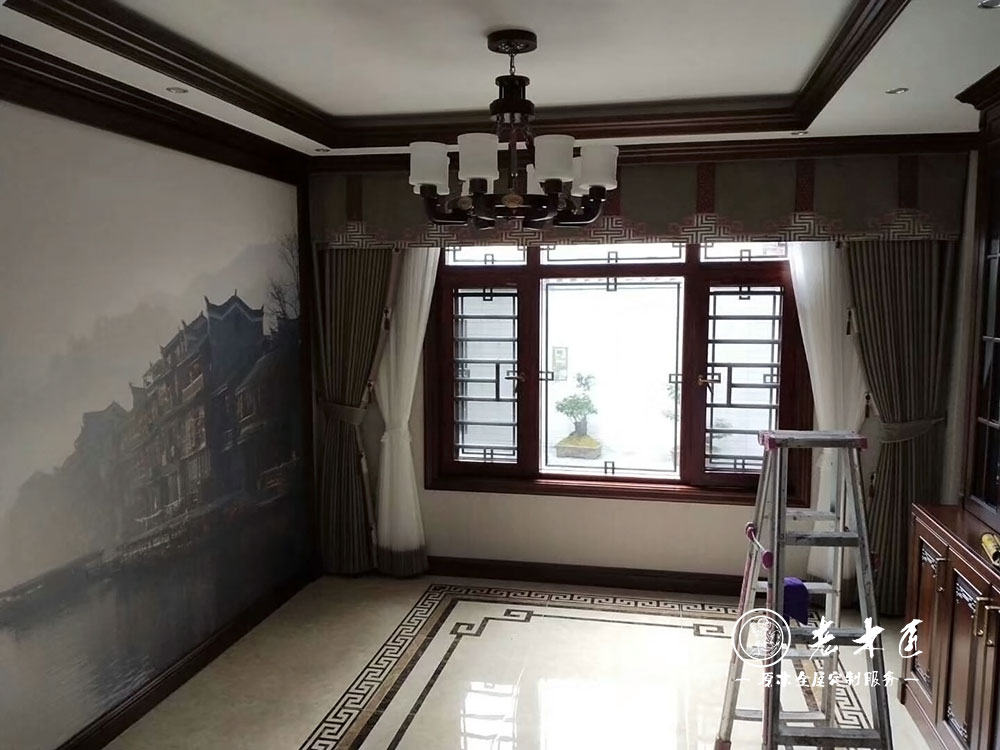 新中式定制家居效果圖