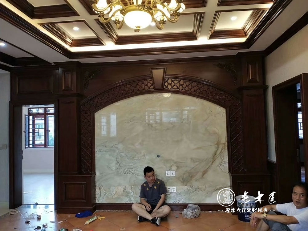 新中式定制家居效果圖