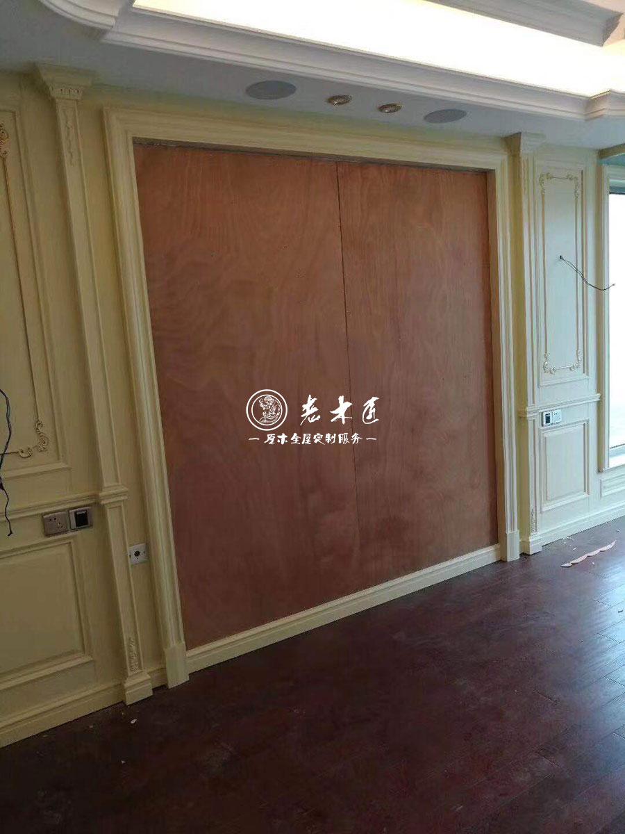 歐式實(shí)木定制家居效果圖