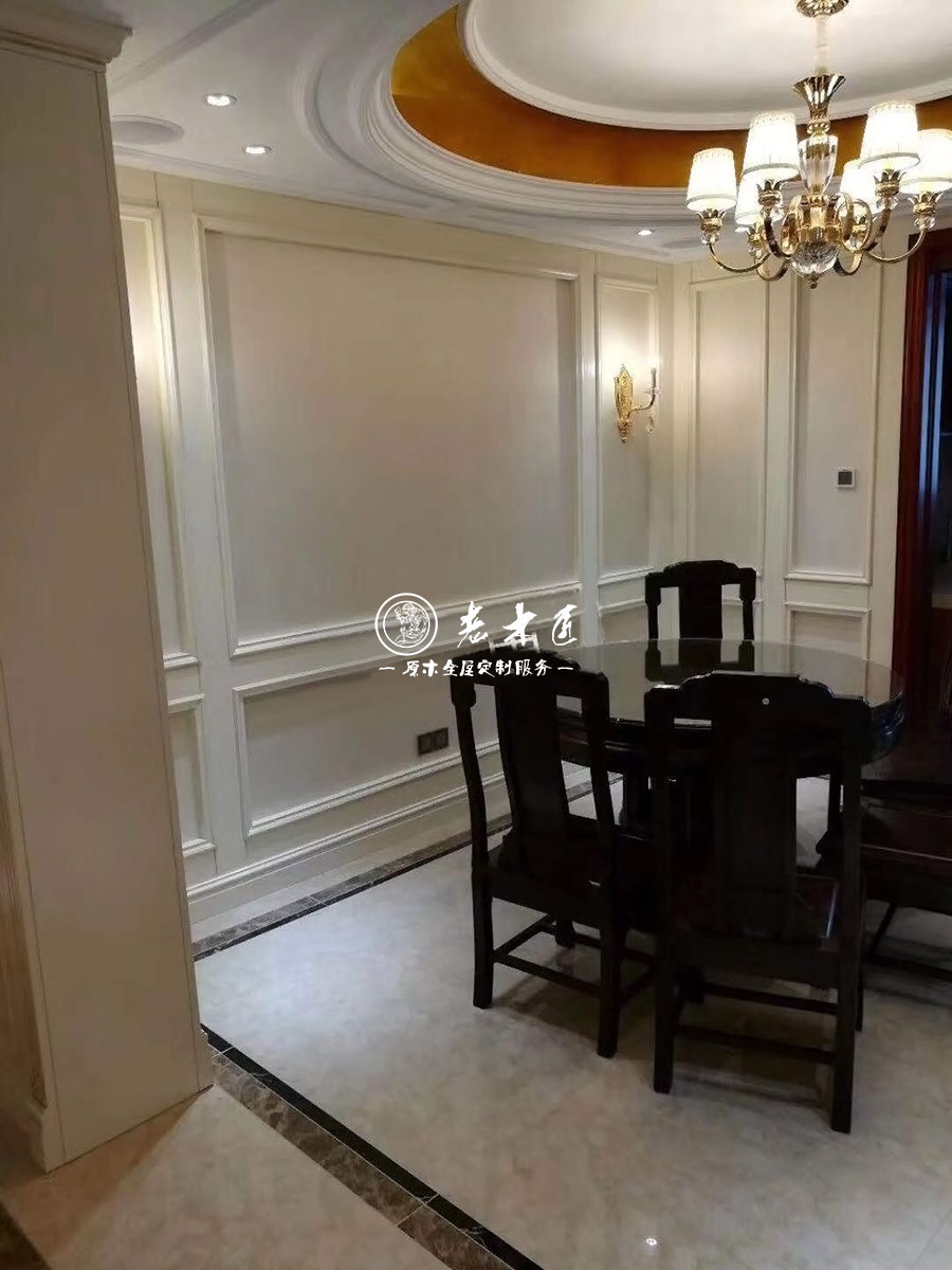 歐式實(shí)木定制家居效果圖