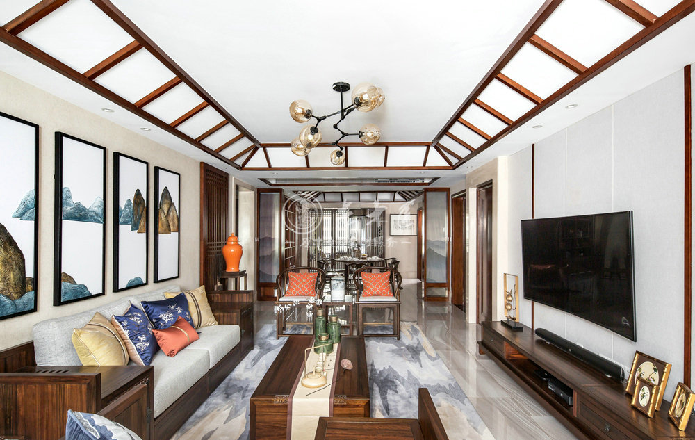 中式原木全屋定制