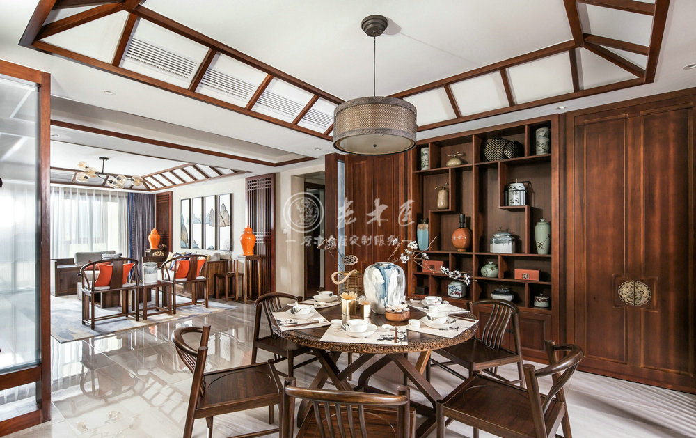 中式原木全屋定制