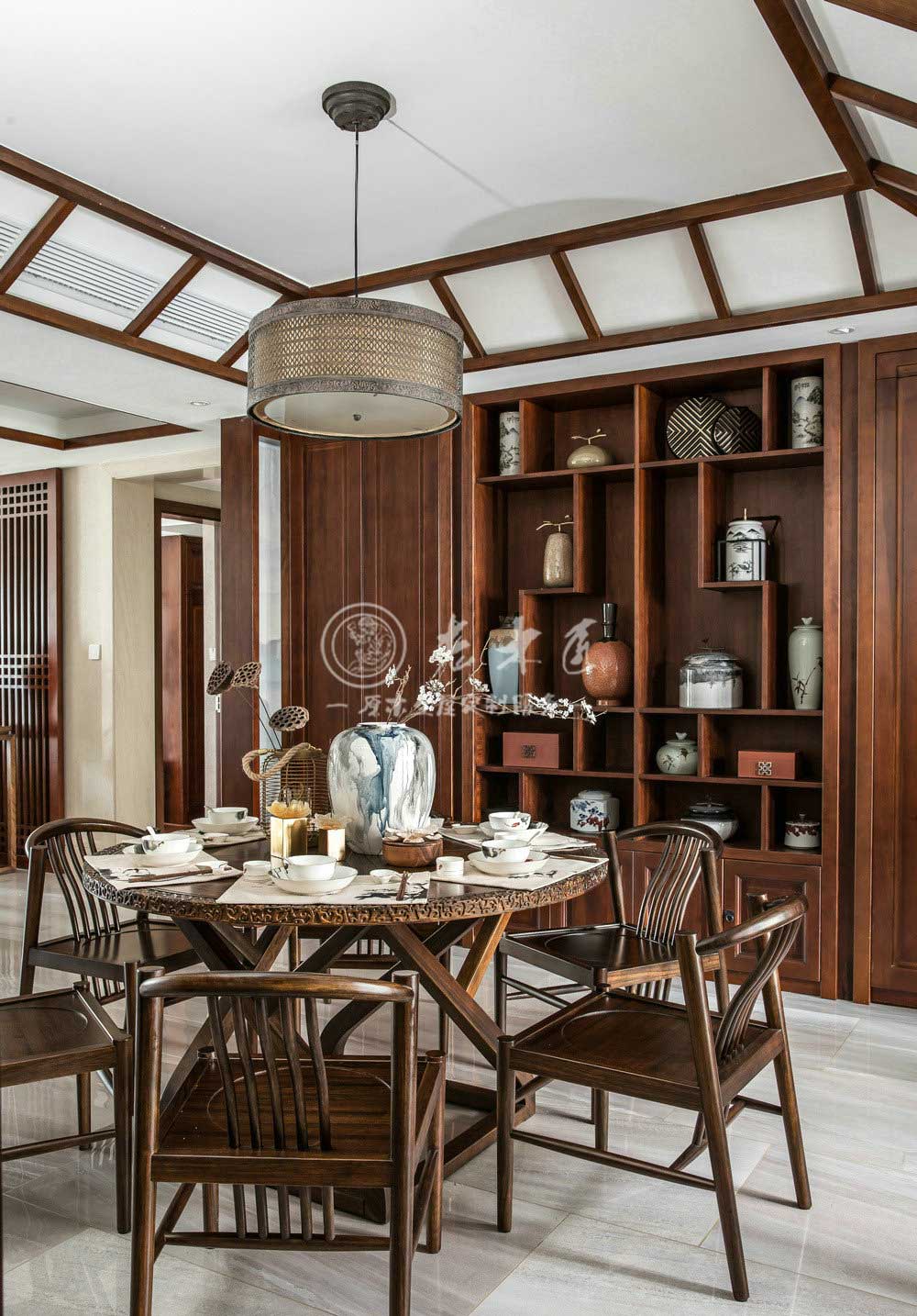 中式原木全屋定制