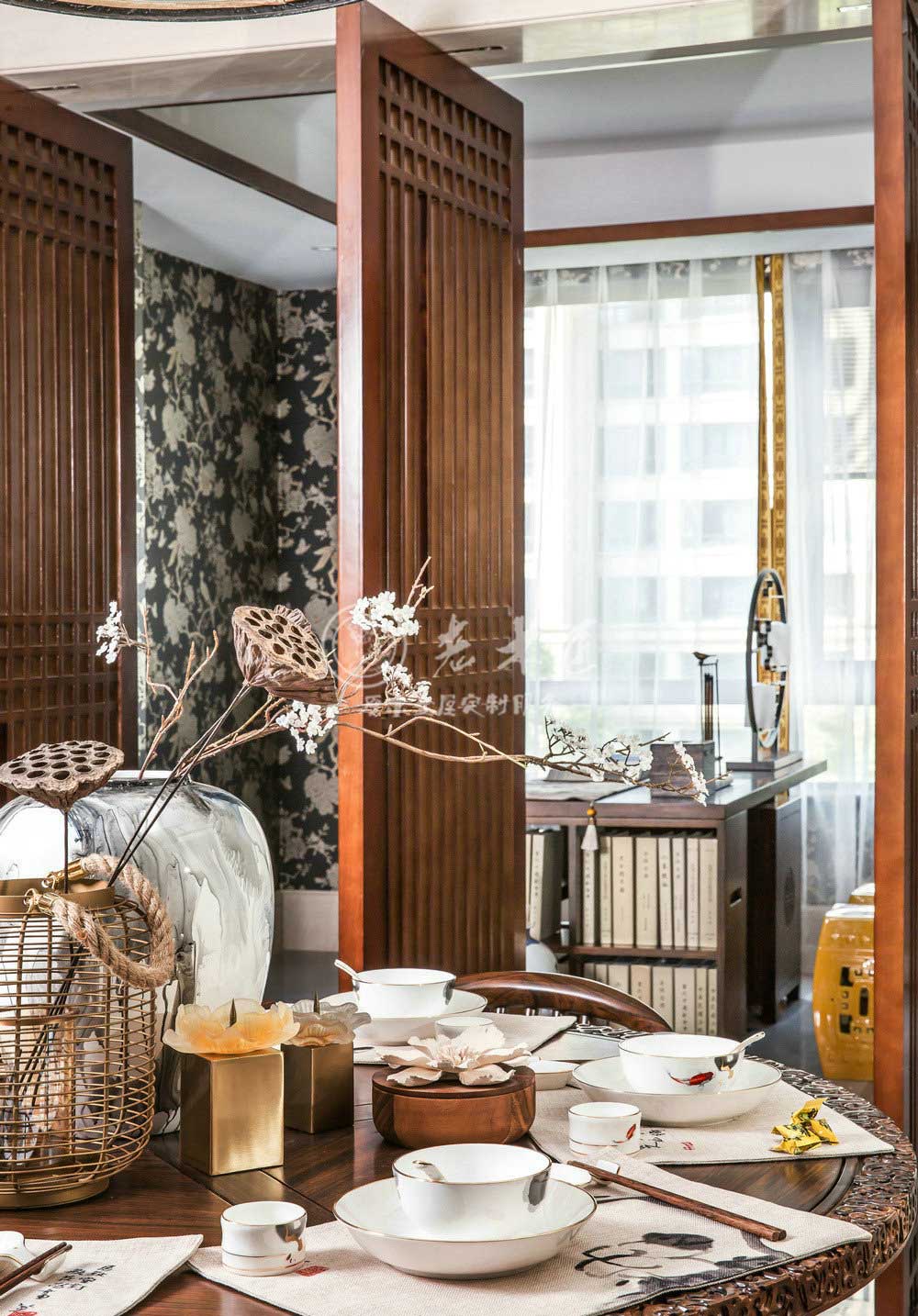 中式原木全屋定制