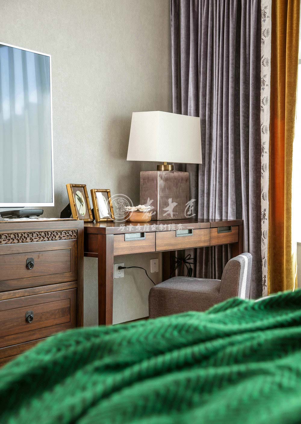 中式原木全屋定制