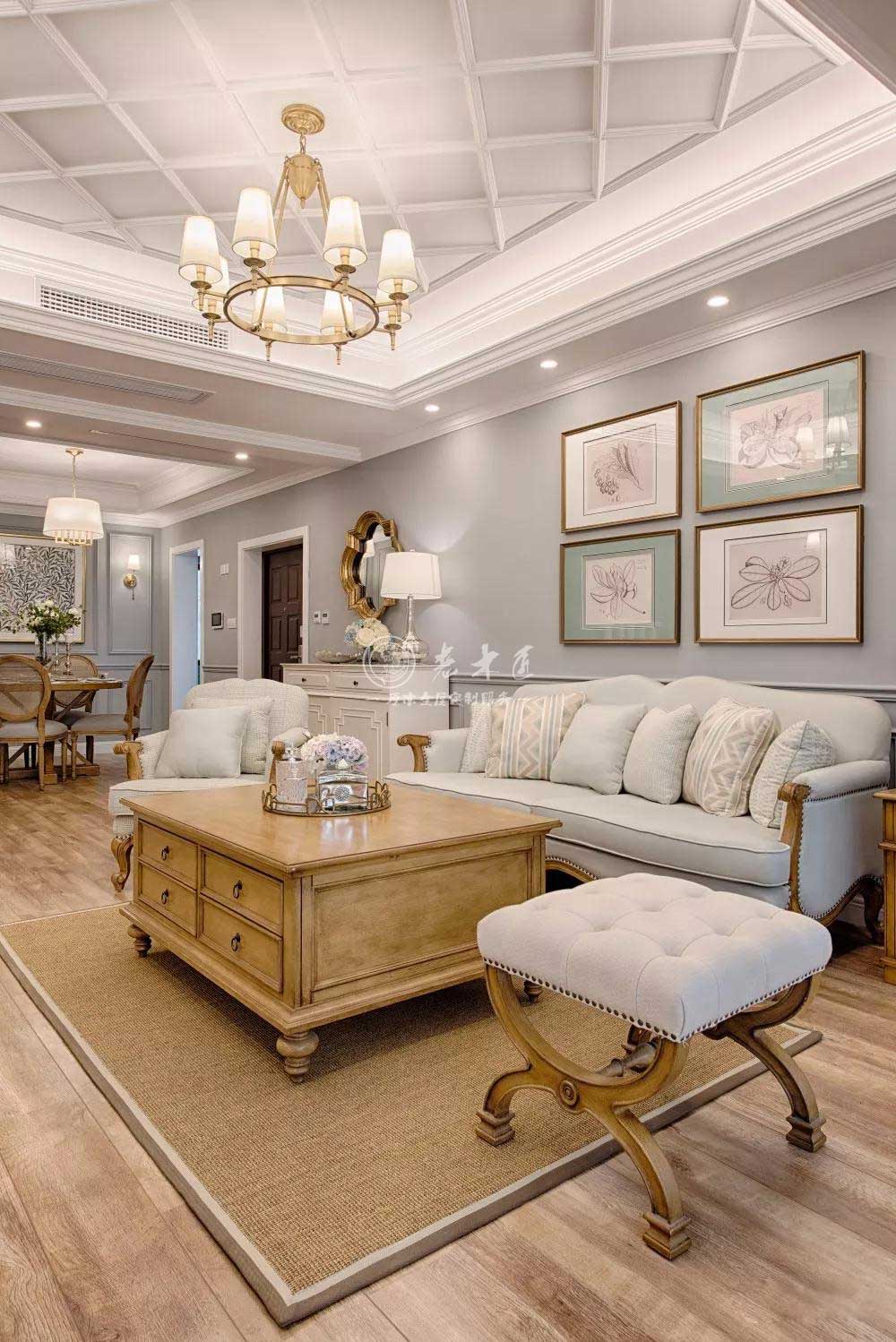 現(xiàn)代美式原木家居