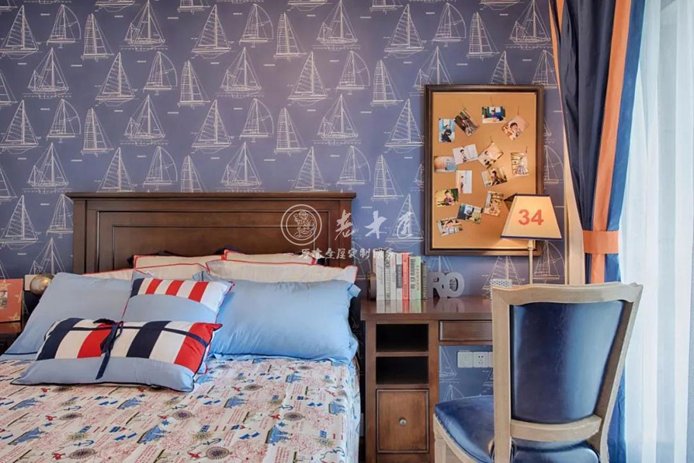 現(xiàn)代美式原木家居