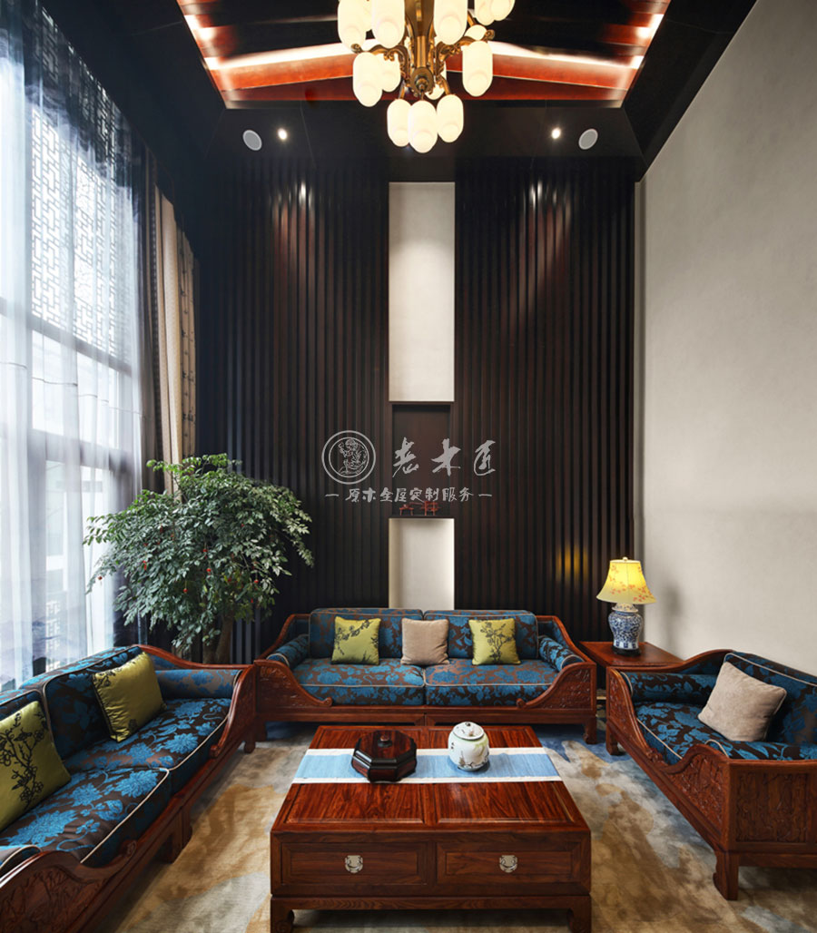 別墅中式全屋定制