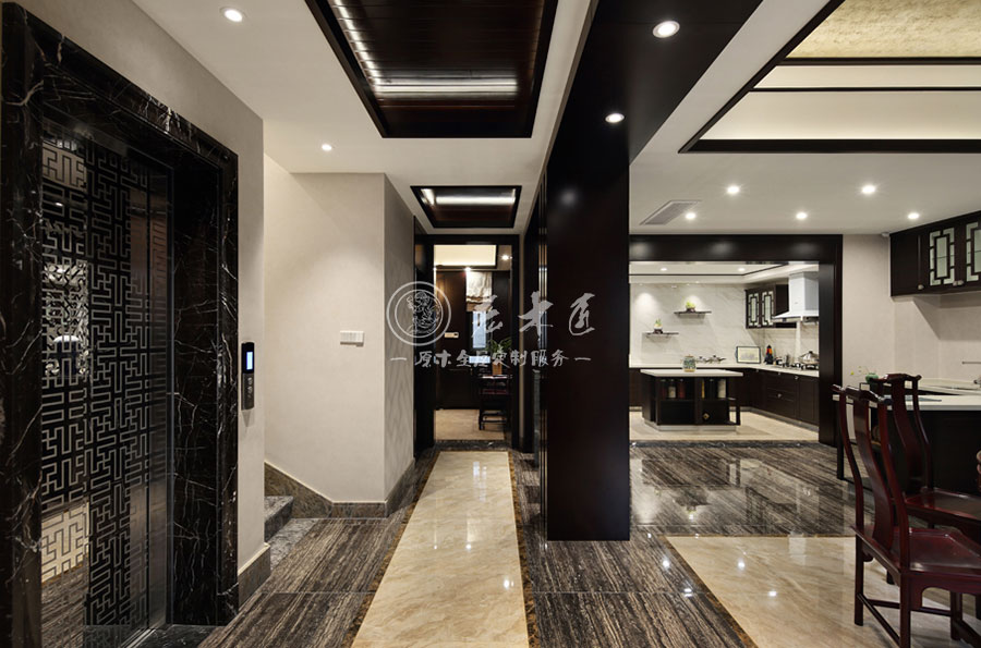 別墅中式全屋定制