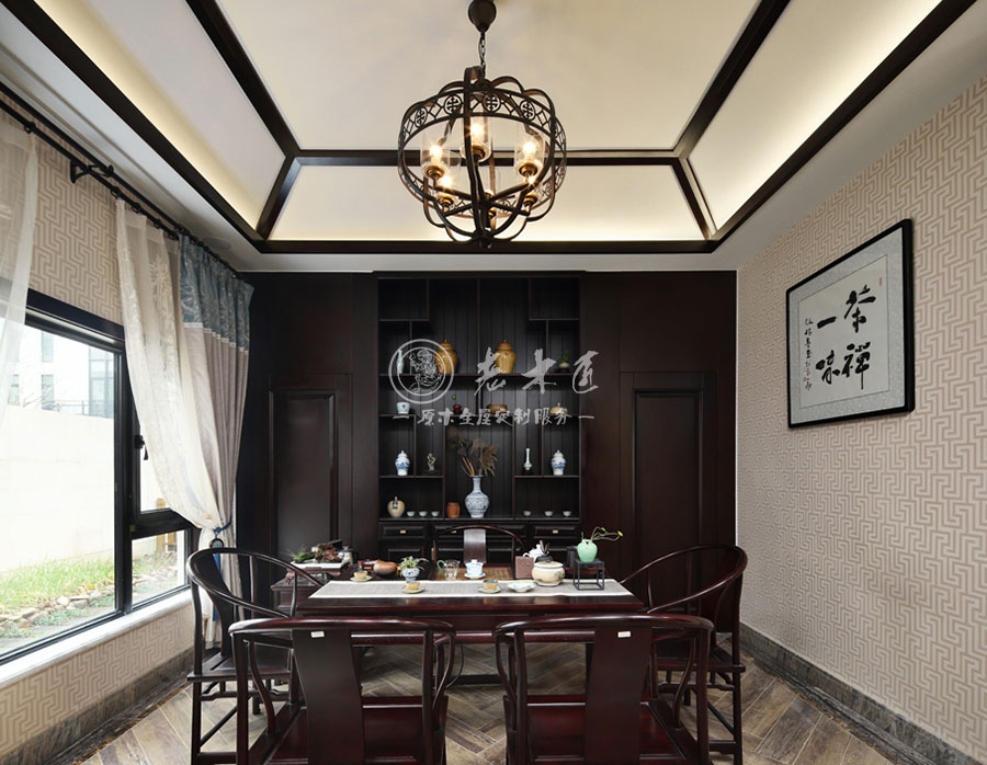 別墅中式全屋定制