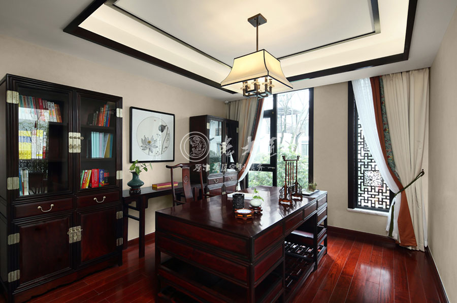 別墅中式全屋定制