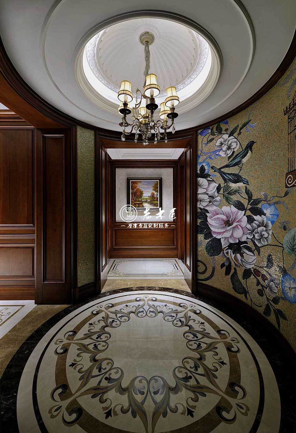 美式古典風(fēng)格整木定制