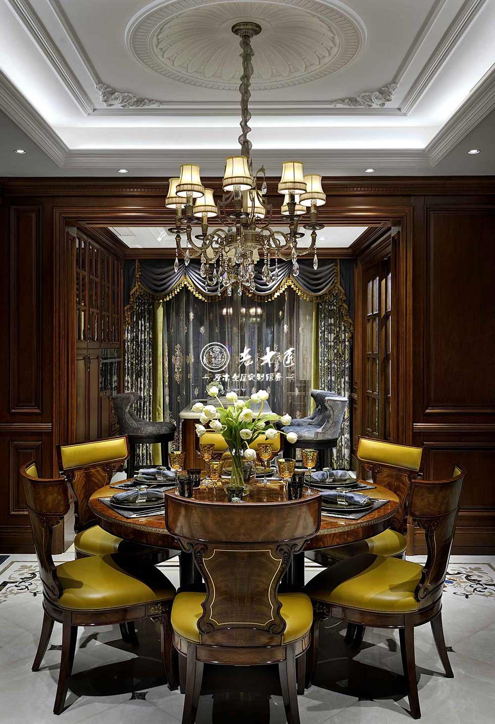 美式古典風(fēng)格整木定制