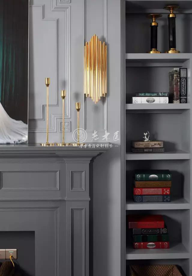 高級灰美式原木家居