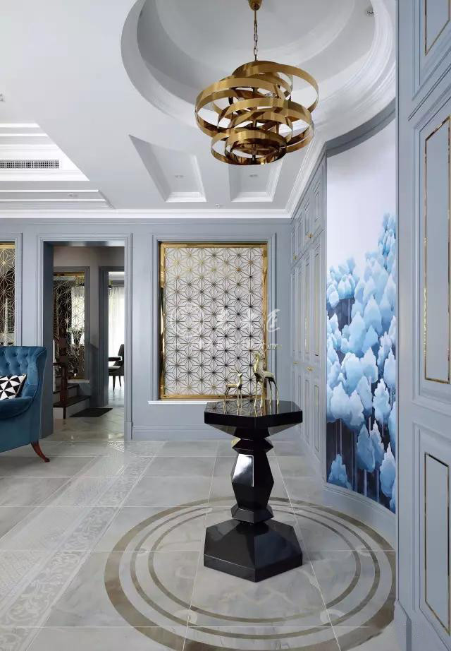 高級灰美式原木家居