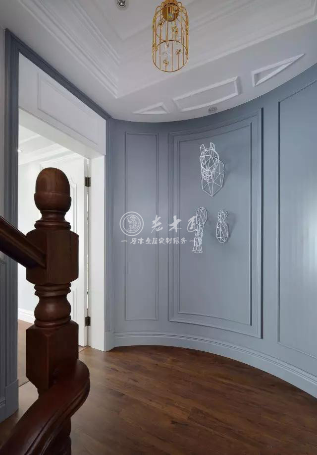 高級灰美式原木家居