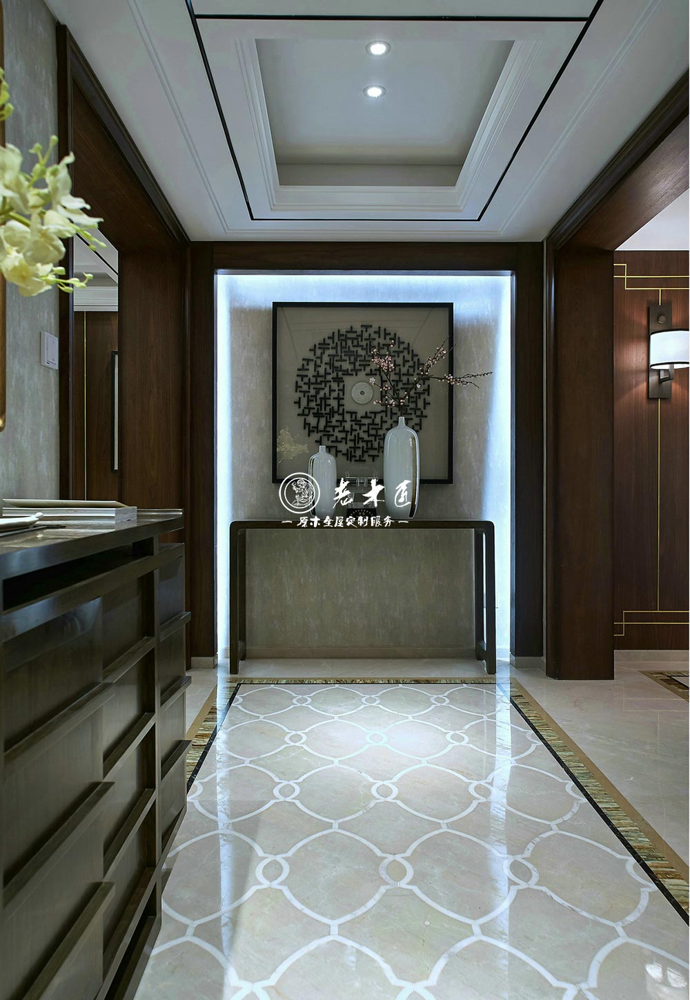 現代新中式原木全屋定制