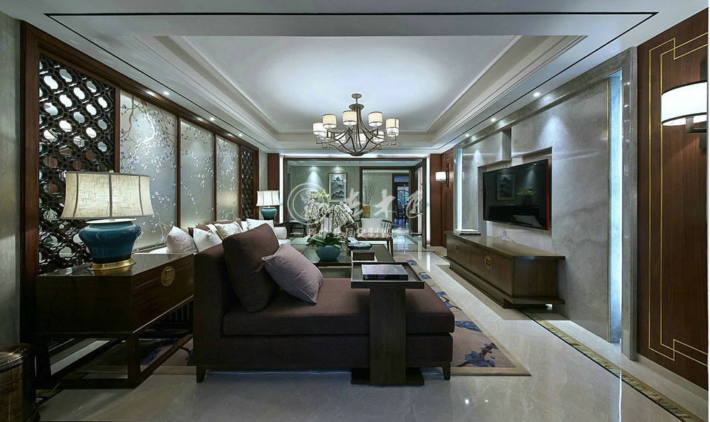 現代新中式原木全屋定制