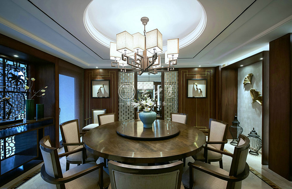 現代新中式原木全屋定制