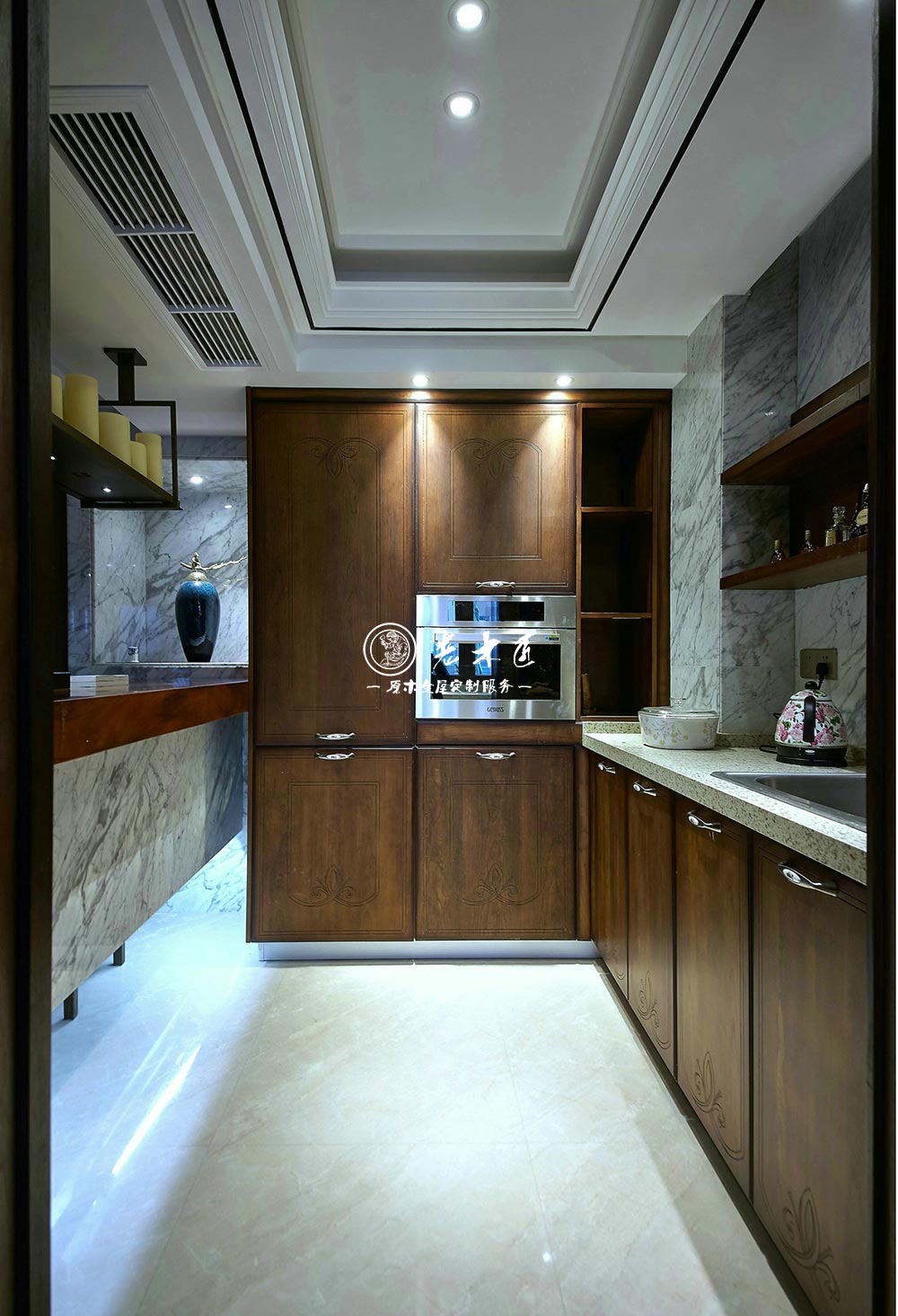 現代新中式原木全屋定制